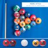 GSE Games & Sports Expert 2 1/4-Inch Professional Regulation Size Billiards Balls Set, Standard Set of 16 Pearl Style Pool Balls for Billiard Table, Pool Table Accessories view 4