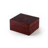 MusicBoxAttic Modern Hi Gloss 18 Note Burl Wood Jewelry Box - Many Songs to Choose - Oh What a Merry Christmas Day view 1