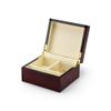 MusicBoxAttic Modern Hi Gloss 18 Note Burl Wood Jewelry Box - Many Songs to Choose - Oh What a Merry Christmas Day view 3