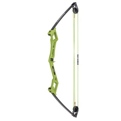 Bear Archery Apprentice Bow Set for Youth, Right Hand, Flo Green