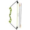 Bear Archery Apprentice Bow Set for Youth, Right Hand, Flo Green view 3