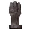 Bear Archery Leather 3 Finger Traditional Archery Shooting Glove, Medium, Black (ASG101M) view 2
