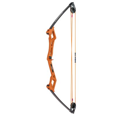 Bear Archery Apprentice Bow Set for Youth, Right Hand, Flo Orange