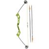 Bear Archery Valiant Bow Set for Youth, Right Hand, Flo Green view 3