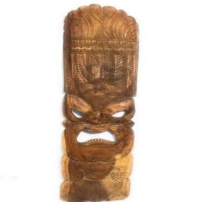 Curly Koa Paddle 36" Trophy - Made in Hawaii | #koa6068