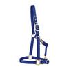 Dover Saddlery Heavy Nylon Halter, Large Pony, Royal Blue view 2