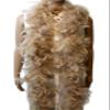 Flydreamfeathers 40 Gram 72" Long, Turkey Chandelle Feather Boa, Dancing Wedding Crafting Party Dress Up, Halloween Costume Decoration (brown color) view 1