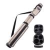 GSE Games & Sports Expert 2x2 Deluxe Hard Billiard Pool Cue Stick Carrying Case, Billiard Cue Case, Billiards Accessories (Square - Grey) view 1