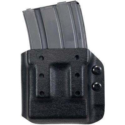 Black Scorpion Outdoor Gear AR-15, M4, M16 Kydex Magazine Pouch Ambidextrous with Adjustable Belt Attachment