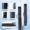 GSE Games & Sports Expert 2x2 Deluxe Hard Billiard Pool Cue Stick Carrying Case, Billiard Cue Case, Billiards Accessories (Oval - Blue/Black) view 2