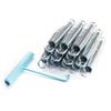 SkyBound 7.5" Inch Replacement Trampoline Springs - Heavy-Duty Galvanized Steel - Set of 12 view 1