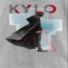 STAR WARS Girl's The Rise of Skywalker Sinister Kylo T-Shirt - Athletic Heather - Large view 2