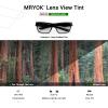 Mryok UV400 Replacement Lenses for Oakley Triggerman OO9266 Sunglasses, HD Polarized, UV Protection, Impact Resistant & Perfectly Fit - Grey Gradient Tint view 4