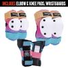 Triple Eight Saver Series 3-Pack Pad Set Ideal for Skateboarding, In-line Skating, Roller Skating, and Biking view 3