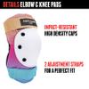 Triple Eight Saver Series 3-Pack Pad Set Ideal for Skateboarding, In-line Skating, Roller Skating, and Biking view 4