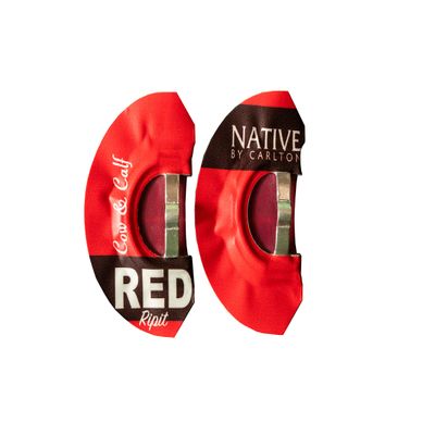 Native by Carlton -RIPIT Cow and Calf Elk Call, Red, .004 Reed