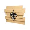 FOCO New Orleans Saints NFL Staggered Wood Logo Sign view 3