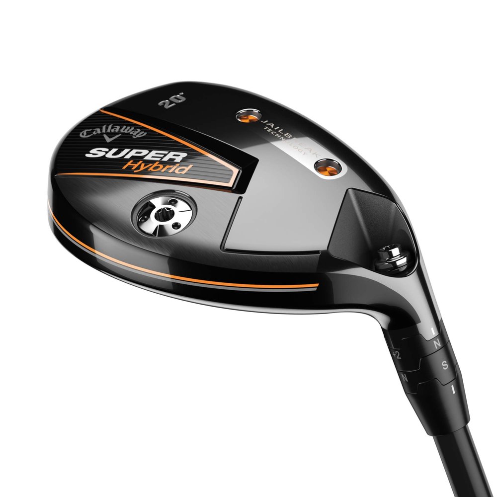 Callaway 2020 Super Hybrid - 20, Left Handed, Graphite, XStiff