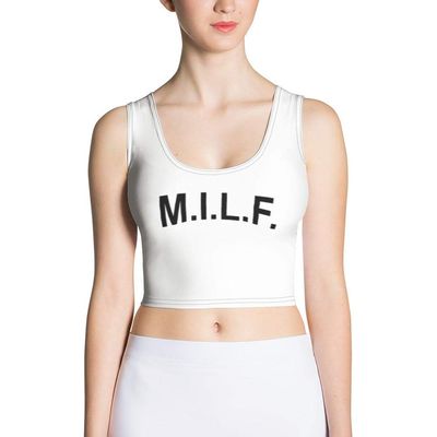 Unminced Words M.I.L.F - Crop Top
