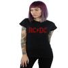 AC/DC Women's Horns Logo T-Shirt Black Medium view 1