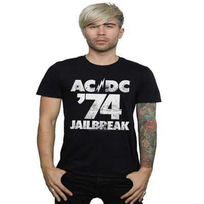 AC/DC Men's Jailbreak 74 T-Shirt Black Large