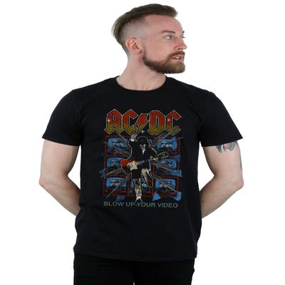 AC/DC Men's Blow Up Your Video T-Shirt Black XXXXX-Large