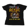 AC/DC Women's Give The Dog A Bone T-Shirt Black Medium view 2