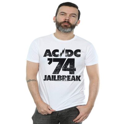 AC/DC Men's Jailbreak 74 T-Shirt White XXXXX-Large