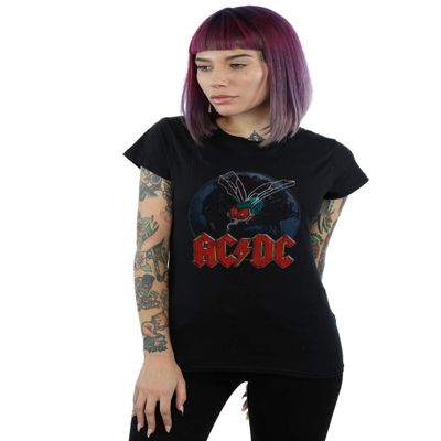 AC/DC Women's Fly On The Wall T-Shirt Black Medium