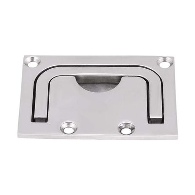 Boat Hatch Handle, Flush Ring Pull Handle Marine Boat Lift Hatch Boat Flush Hatch Locker Stainless Steel Cabinet Lift Pull Handle for Marine Yacht Recessed Pull Handle