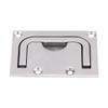 Boat Hatch Handle, Flush Ring Pull Handle Marine Boat Lift Hatch Boat Flush Hatch Locker Stainless Steel Cabinet Lift Pull Handle for Marine Yacht Recessed Pull Handle view 1