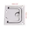 Boat Hatch Handle, Flush Ring Pull Handle Marine Boat Lift Hatch Boat Flush Hatch Locker Stainless Steel Cabinet Lift Pull Handle for Marine Yacht Recessed Pull Handle view 4
