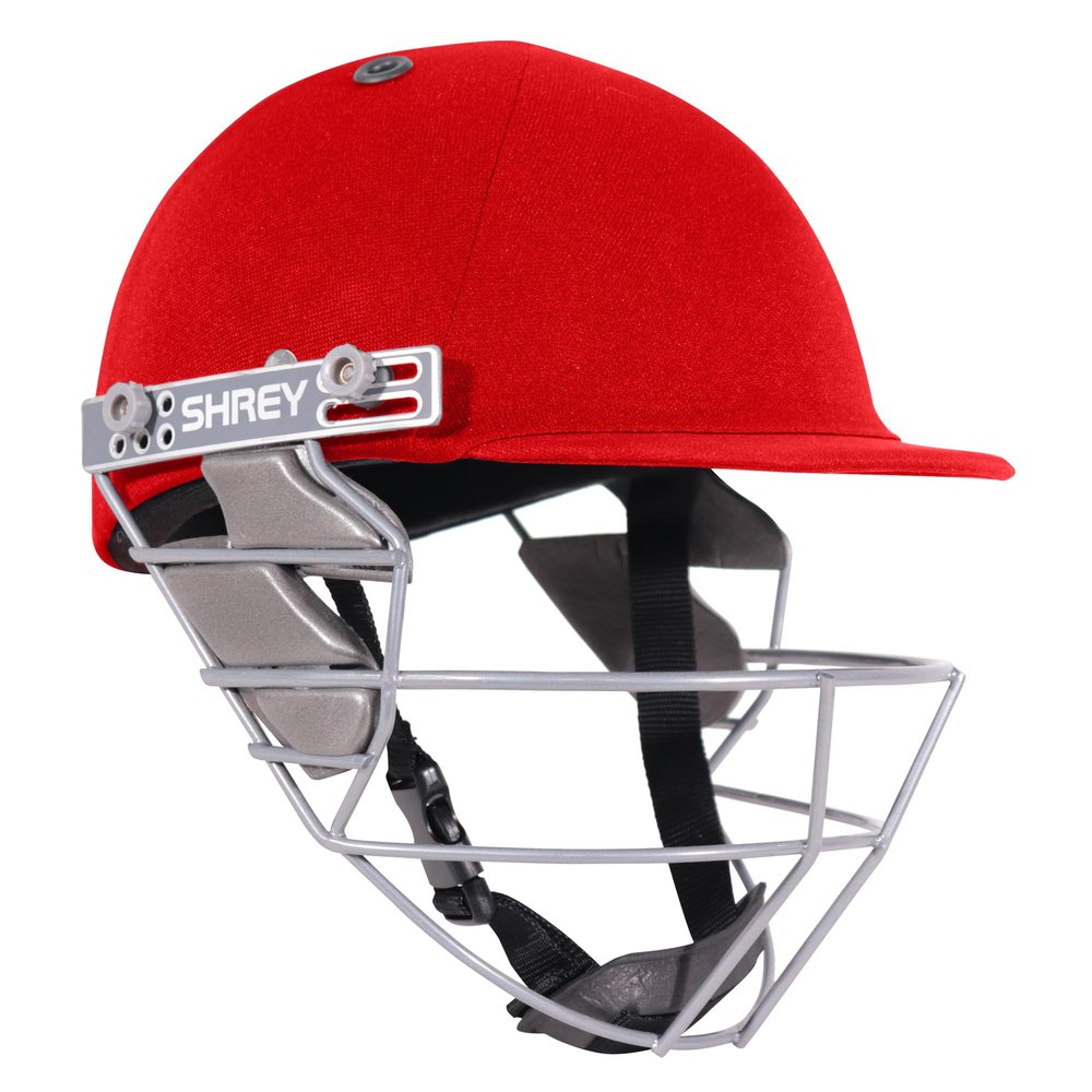 Shrey Star Steel Red Large