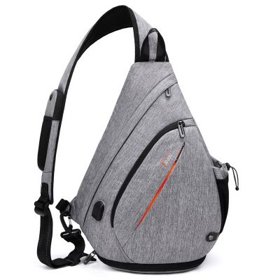 TUDEQU Sling Bag for Men Crossbody Backpack,19L Sling Backpack Mens Sling Bag, 8 Pockets Sling Pack,One Strap Backpack