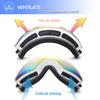 EXP VISION Ski Snowboard Goggles for Man Woman and Younth, OTG Snow Goggle Anti Fog UV400 Protection Winter Outdoor Sports Goggle view 2