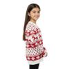 Janisramone New Kids Girls Boy Reindeer Print Christmas Jumper Children Retro Winter Sweater view 2