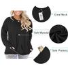 Womens Plus Size Tops Round Neck Casual Solid Color T-Shirt Blouse Shirts Black 22W view 4