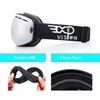EXP VISION Snowboard Ski Goggles Men Women Youth, Anti Fog OTG Winter Snow Goggles Spherical Detachable Lens (Silver) view 2
