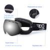 EXP VISION Snowboard Ski Goggles Men Women Youth, Anti Fog OTG Winter Snow Goggles Spherical Detachable Lens (Silver) view 3