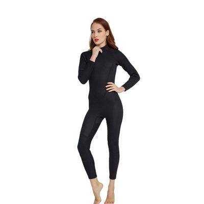 X-xyA Full Wetsuit Womens 2mm Neoprene Surfing Scuba Diving Snorkeling Winter Swimming Suit Thermal Swimsuit,Black,M