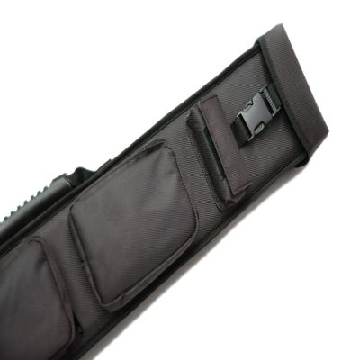 2x2/2x4 Professional Pool Cue Case 2butts 2shafts/2butts 4shafts Carry Billiard Pool Cue Stick Case (2x5-Brown)
