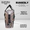 CAMP-ZERO Roll Top Cooler Bag with Backpack Straps | Easy Carry Handles & Air-Lock Closure | Keep Drinks Cold On Outdoor Adventures (Beige|Camo) view 3