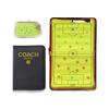 TXENCEX Soccer Coaching Board Soccer Coaches Clipboard Tactical Magnetic Board Kit,Portable Strategy Coaches Board with Dry Erase, Marker Pen and Zipper Bag,Football Coaching Board view 1