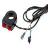 L-faster Double Red Electric Bike Switch, Push Button Actuator, Manual Operation, Double Red Switch view 1