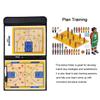 TXENCEX Basketball Coaching Board Coaches Clipboard Tactical Magnetic Board Kit,Portable Strategy Coaches Board with Dry Erase, Marker Pen view 3