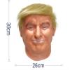 RAPGET Halloween for Donald Trumps Mask - Presidential Candidate Mask - Realistic Latex Celebrity Costume for Adults - Great Halloween Party Accessory - Orange Hair Adult Size view 4