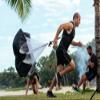 Pricexes Running Speed Training Parachute, 56 Inch Sprint Chute Soccer Acceleration Training Resistance Parachute Umbrella, for Weight Bearing Running and Fitness Core Strength Training (Black) view 2