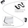 Pricexes Running Speed Training Parachute, 56 Inch Sprint Chute Soccer Acceleration Training Resistance Parachute Umbrella, for Weight Bearing Running and Fitness Core Strength Training (Black) view 4