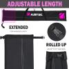 AUMTISC Ski and Boot Bag Combo, Padded Snow Ski Bags for Air Travel Flying, 2 Piece Set Skiing Bag, Adjustable Length Ski Travel Bags for Skis Up to 200cm and Boots Up to Size 13 (Padded, Rose) view 4