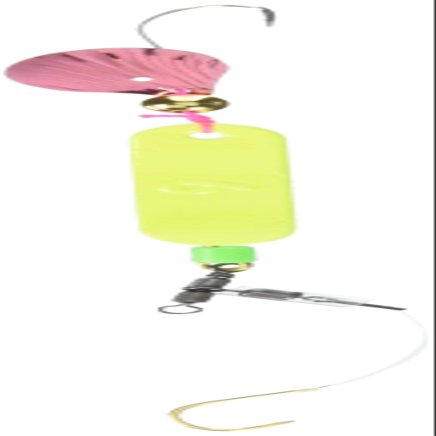 Fujiwara Spoon Mecha Blur 0.2 oz (6 g), #Fluorescent Yellow